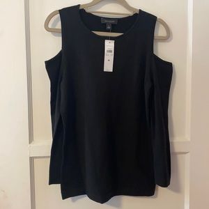 Ann Taylor Cold Shoulder Sweater SZ M. NWT